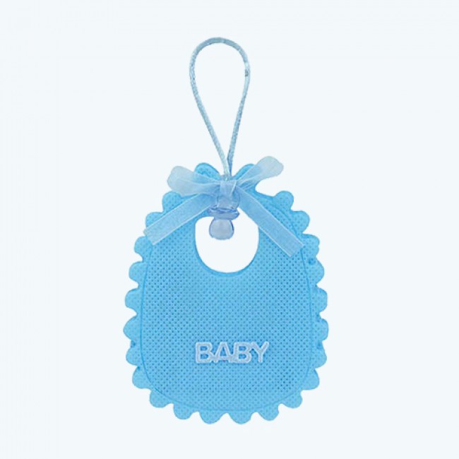 Baby Bib Tote Bag Blue-Pack of 6