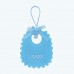 Baby Bib Tote Bag Blue-Pack of 6