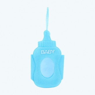 Baby Bottle Pouch Blue-Pack of 6