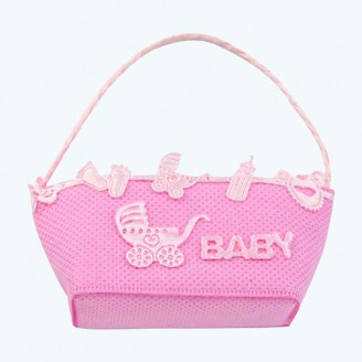 Baby Basket Pink-Pack of 6