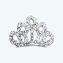 Crown Rhinestone Buckle Slider-Pack of 12