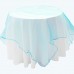 Organza Overlay Turquoise-Pack of 1