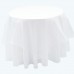 Organza Overlay White-Pack of 1