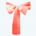 Satin Chair Sash Coral-Pack of 6 Satin Chair Sash Coral-Pack of 6