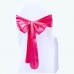 Satin Chair Sash Fuchsia-Pack of 6 Satin Chair Sash Fuchsia-Pack of 6