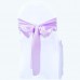 Satin Chair Sash Lavender-Pack of 6
