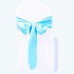 Satin Chair Sash Turquoise-Pack of 6 Satin Chair Sash Turquoise-Pack of 6
