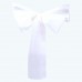 Satin Chair Sash White-pack of 6