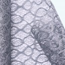Glitter Lace Netting Roll | 19" x 5y | Silver