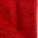 Glitter Striped Organza Bolt | 58" x 10y | Red