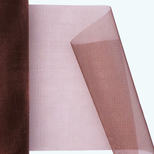 Organza Roll | 6" x 25y | Brown