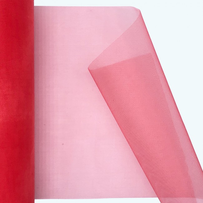Organza Roll | 6" x 25y | Coral