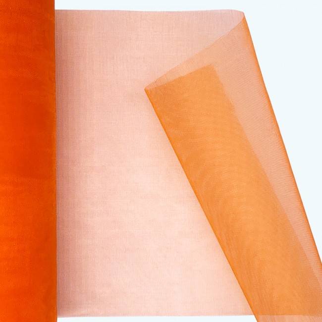 Organza Roll | 6" x 25y | Orange