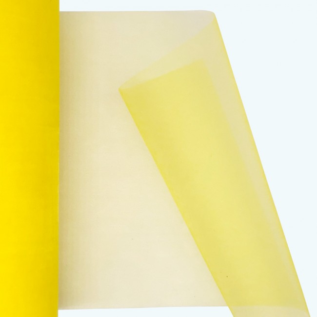 Organza Roll | 6" x 25y | Yellow