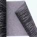 Glitter Striped Organza Roll | 6" x 25y | Black