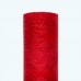 Glitter Striped Organza Roll | 6" x 25y | Red