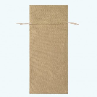 Burlap Bottle Pouch Natural-Pack of 6 Burlap Bottle Pouch Natural-Pack of 6
