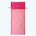  
Organza Pouch Size: 6" x 14"