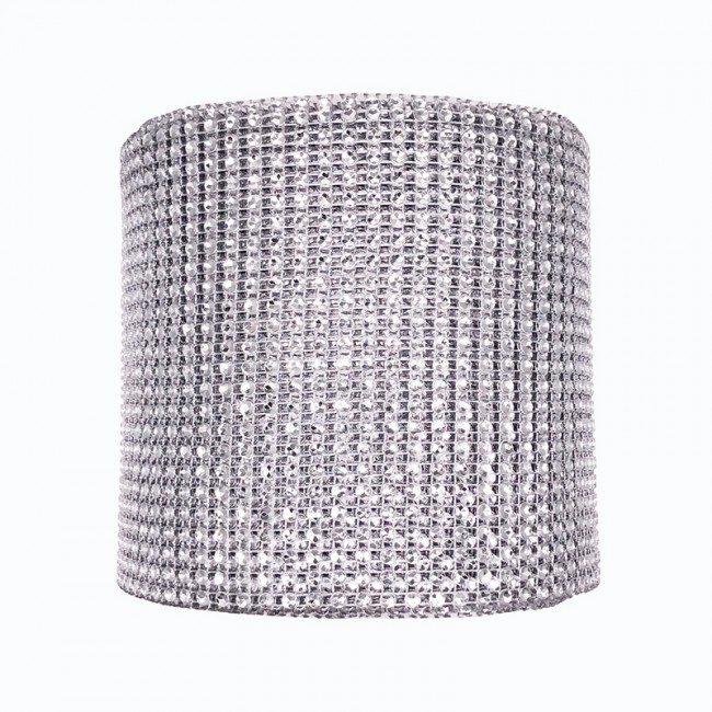 Rhinestone Roll | 4.75" x 10y | Silver