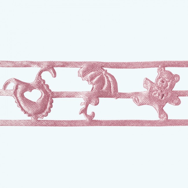 Baby Shower Ribbon 7/8", 5/8" | Pink