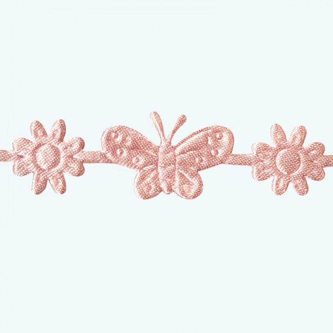 Butterfly & Flower Ribbon | Pink