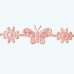 Butterfly & Flower Ribbon | Pink