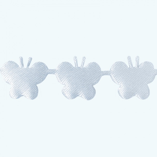 Butterfly Ribbon | White