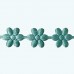 Flower Ribbon | Aqua Flower Ribbon | Aqua
