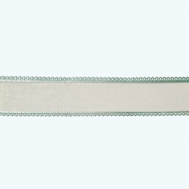Organza Ribbon 7/8", 5/8", 3/8" | Aqua