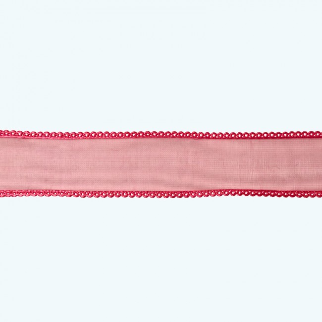 Organza Ribbon 7/8", 5/8", 3/8" | Fuchsia