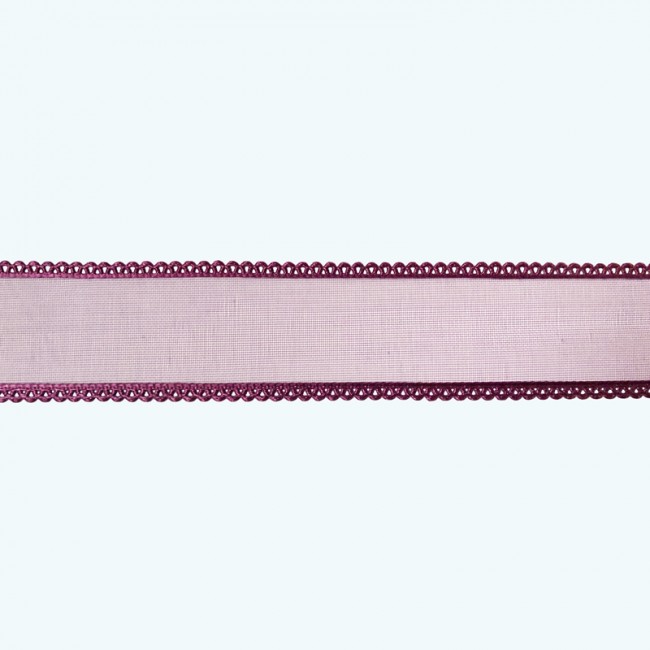 Organza Ribbon 7/8", 5/8", 3/8" | Purple