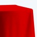 Plastic Square Table Cloth Red-Pack of 3