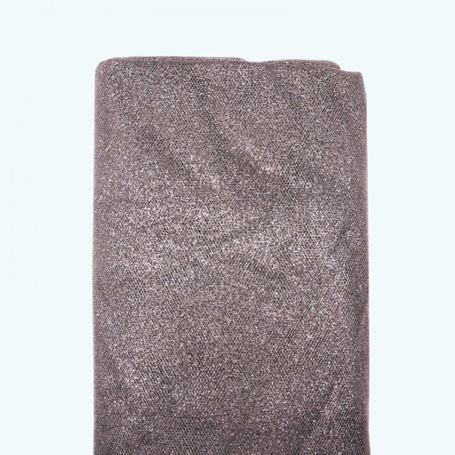 Glitter Tulle Bolt | 54" x 10y | Silver