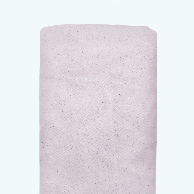 Glitter Tulle Bolt | 54" x 10y | White
