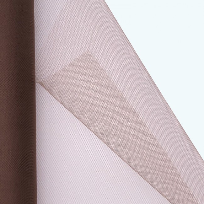 Tulle Roll | 12" x 25y | 6" x 100y | 6" x 25y | Brown