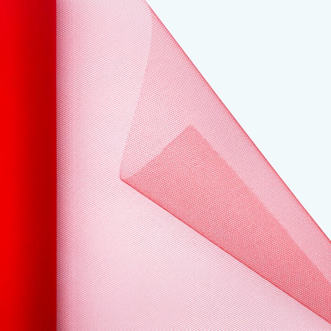 Tulle Roll | 12" x 25y | 6" x 100y | Red