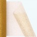 Glitter Tulle Roll | 6" x 25y | Gold