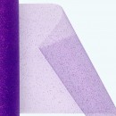 Glitter Tulle Roll | 6" x 25y | Purple