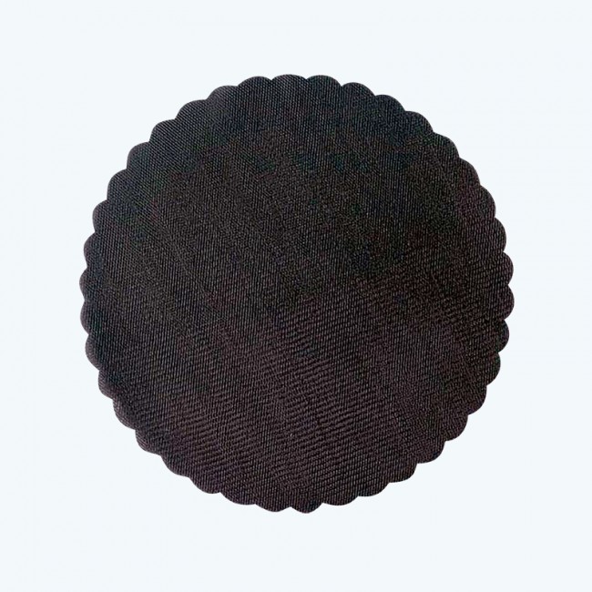 Tulle Circle Black-Pack of 25