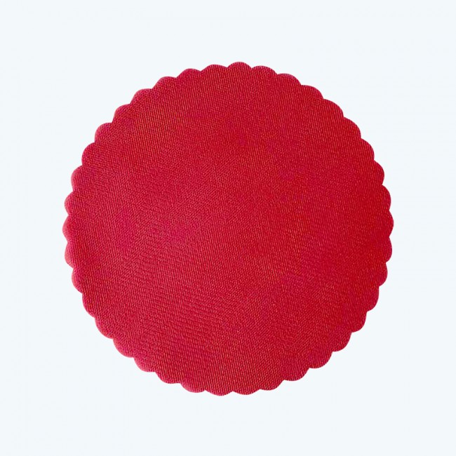 Tulle Circle Burgundy-Pack of 25