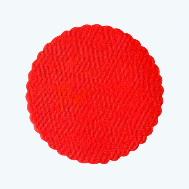 Tulle Circle Red-Pack of 25